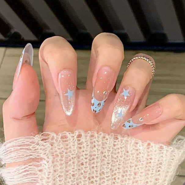 Artistic Geometric Nail Art Enhancements Stornfield