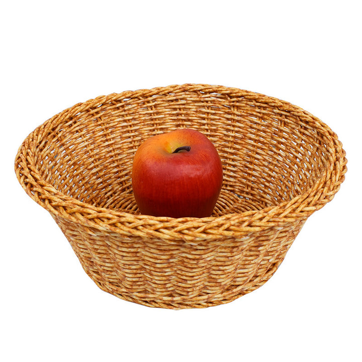 Decorative Handmade Wicker Fruit Bowl Stornfield