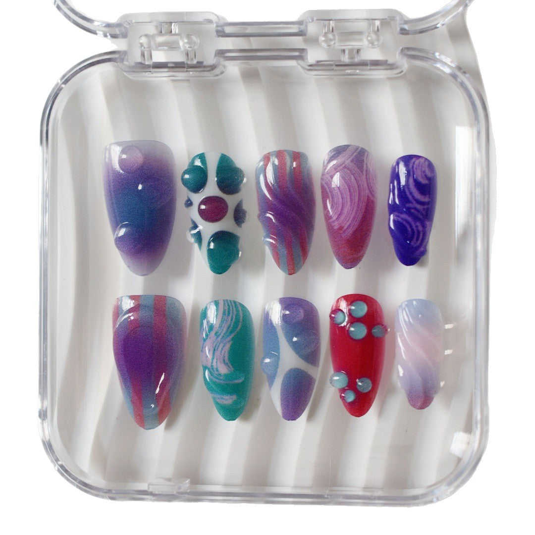 Artistic 3D Nail Design Stornfield