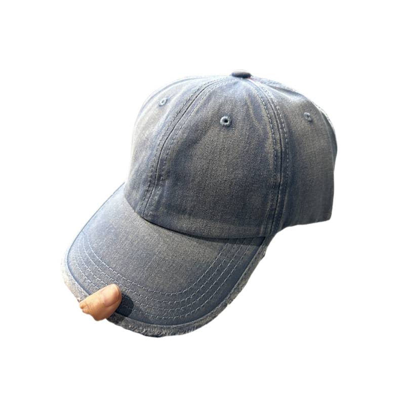 Women's Distressed Denim Baseball Cap Stornfield 1784084028