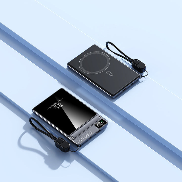 Portable power bank with wireless charging function from Stornfield