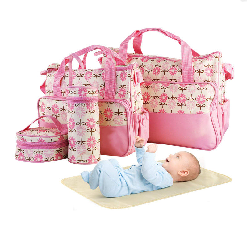 Multi-Functional Diaper Bag Tote with Changing Mat Stornfield