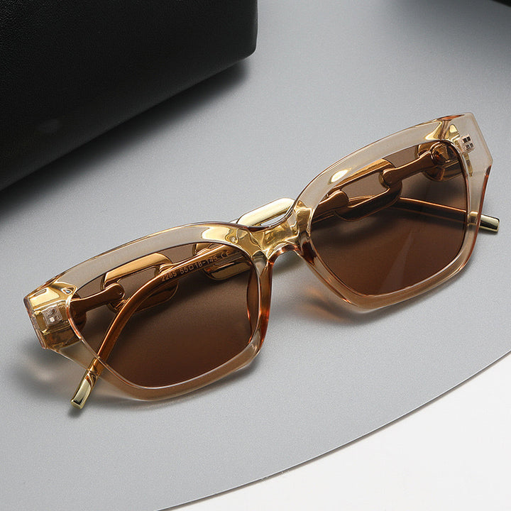 Women’s sunglasses with unique chain design Stornfield