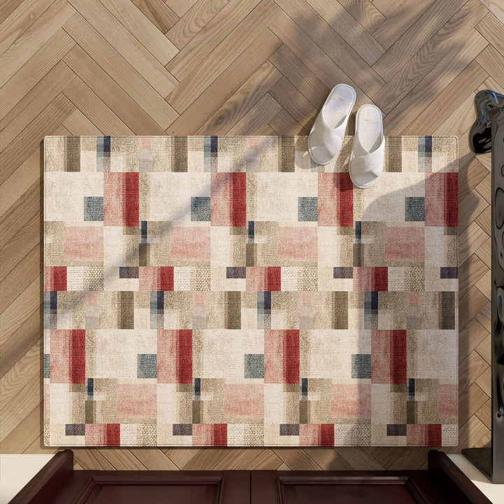 Abstract Patterned Area Rug