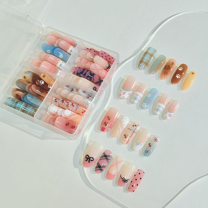 Artistic Press-On Nail Collection Stornfield