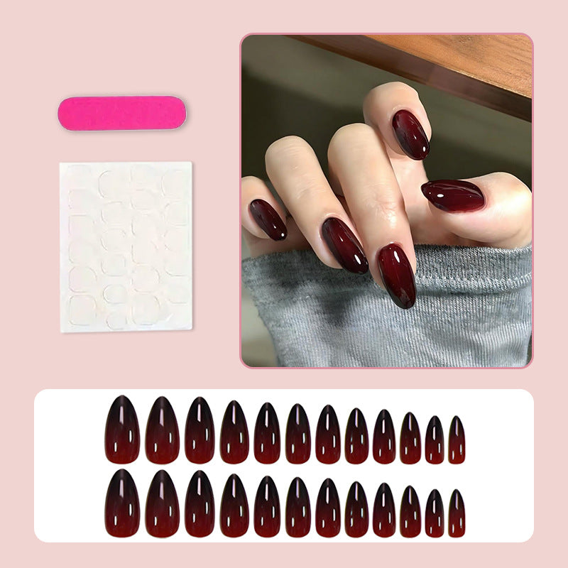 Elegant Artificial Nails with Shine Stornfield