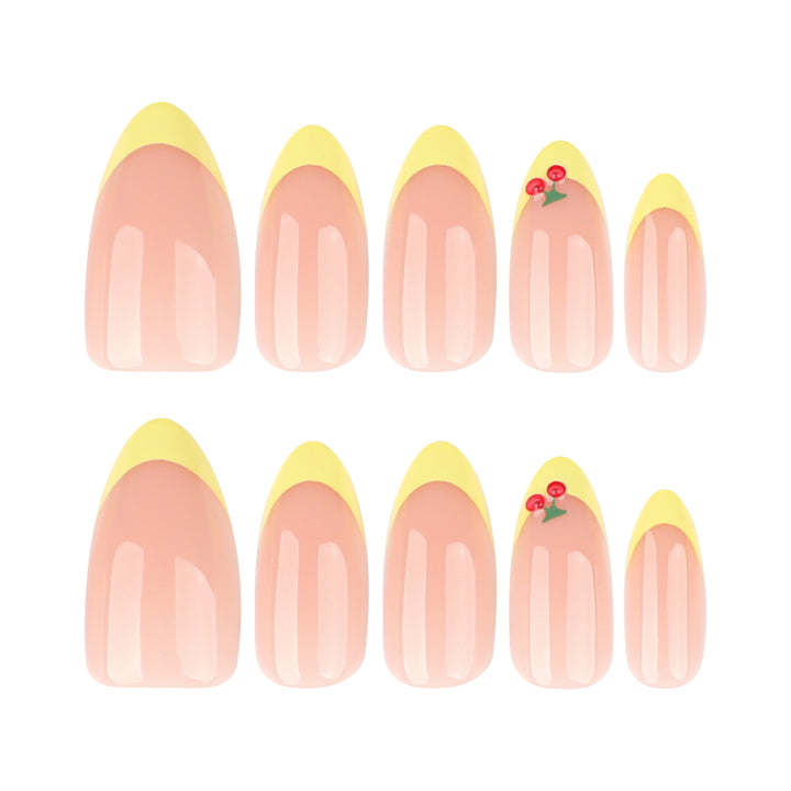 Artificial nail art with flower and glitter elements Stornfield