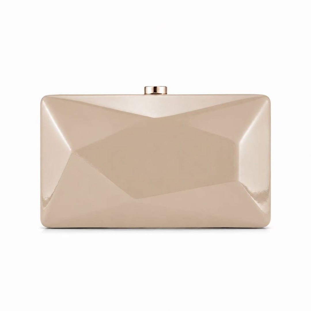 Geometric Faceted Clutch