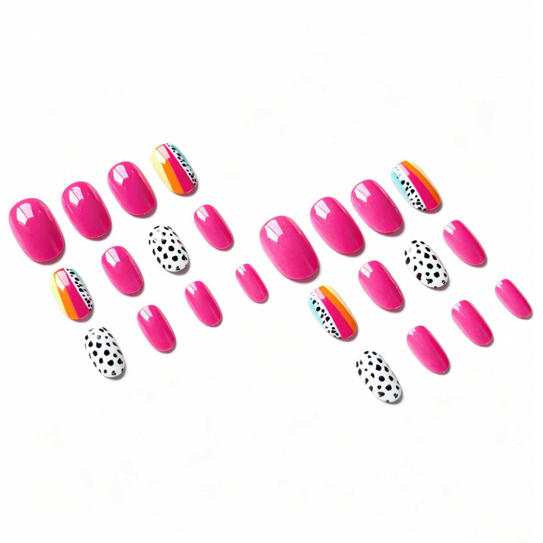 Creative Abstract Nail Art