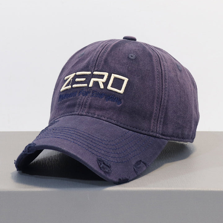 Men's Distressed Cotton Baseball Cap Stornfield 1784270076