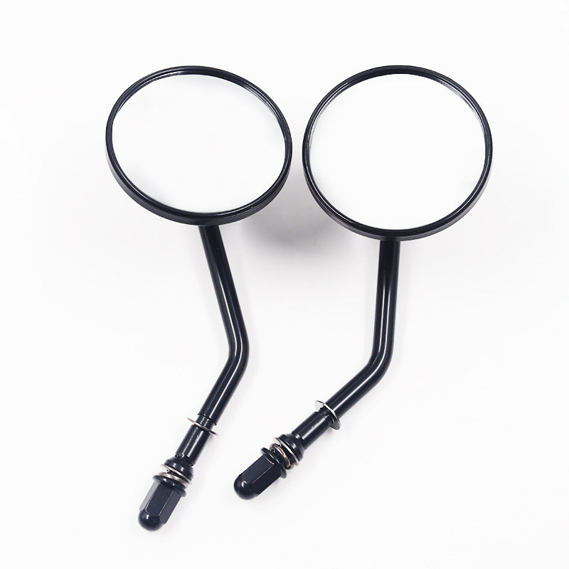 Motorcycle rearview mirror with adjustable arm and light effect Stornfield