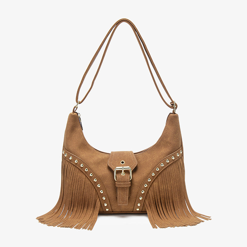 Stylish Fringe Shoulder Bag