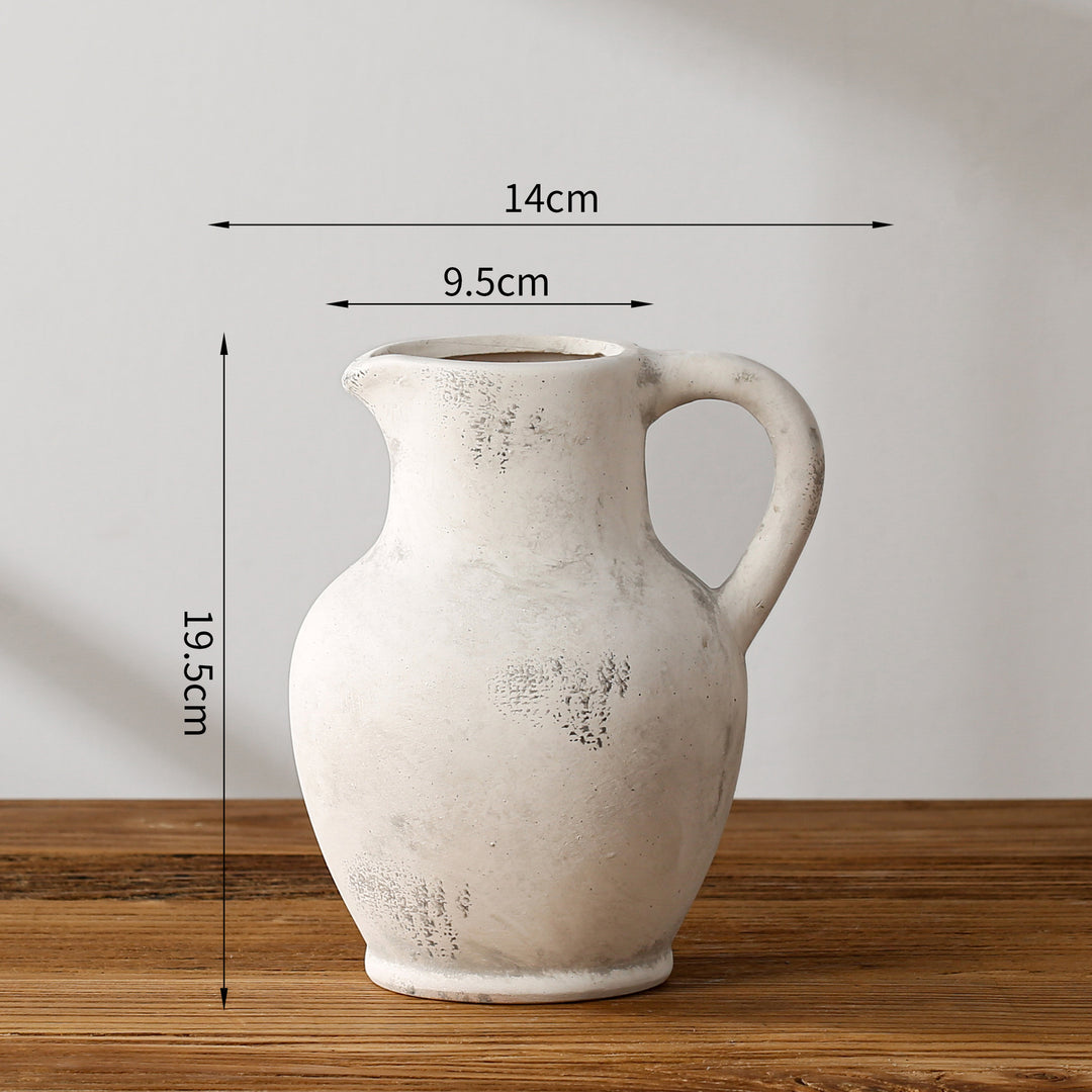 Elegant and Rustic Ceramic Carafe Stornfield