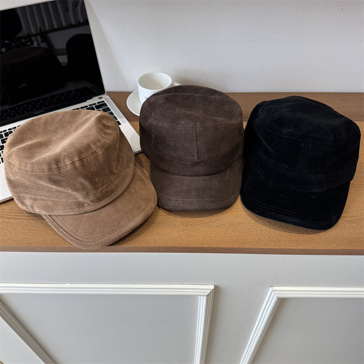 Men's Casual Suede Field Cap Stornfield