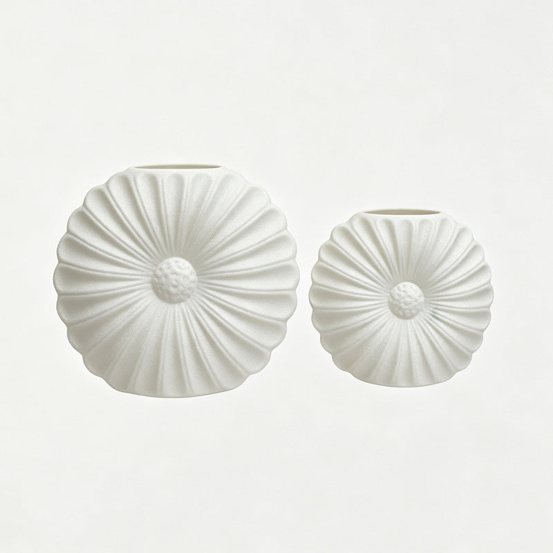 Artistic Fluted Decorative Planter Stornfeild
