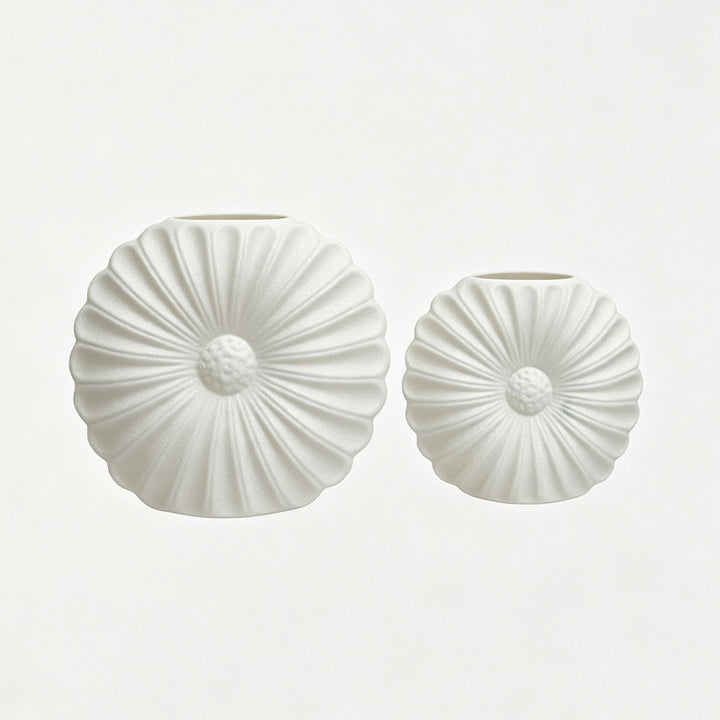 Artistic Fluted Decorative Planter Stornfeild