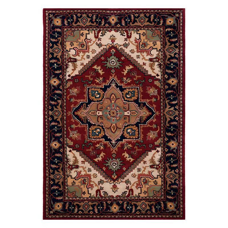 Vintage-Inspired Floral Area Rug