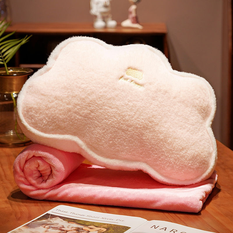 Comfortable plush pillow with ergonomic shape Stornfield