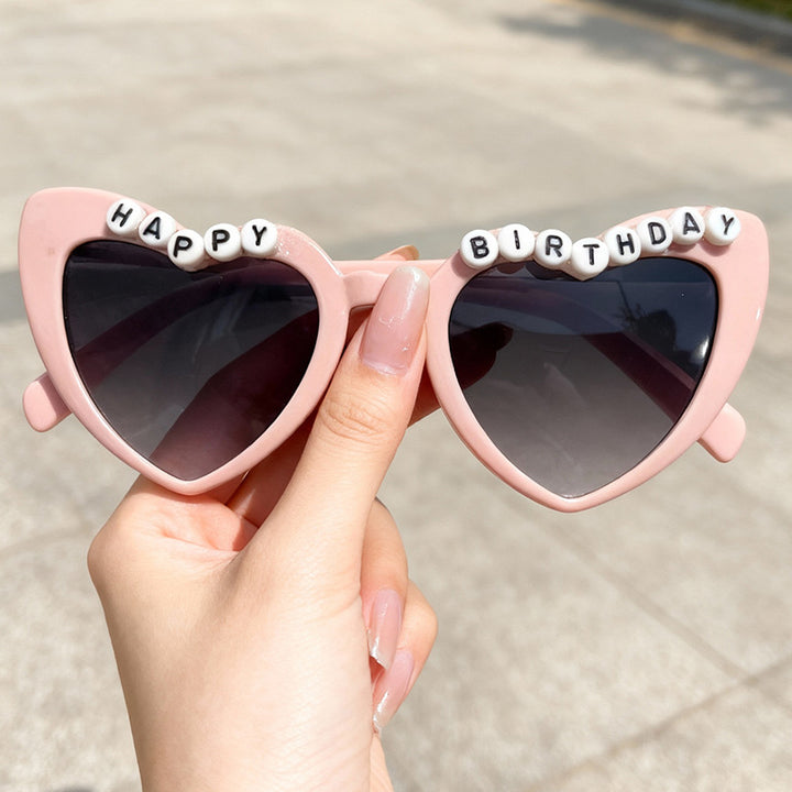 Fun Themed Heart-Shaped Sunglasses Stornfield