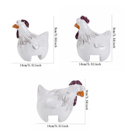 Decorative Chicken Figurine Stornfield