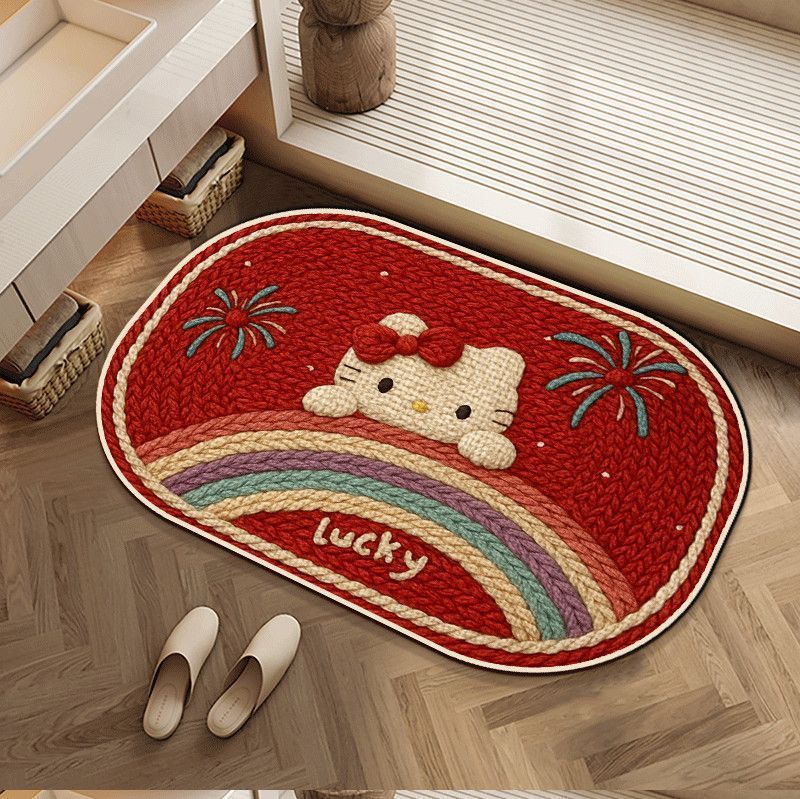 Fun Fruit-Themed Decor Mat