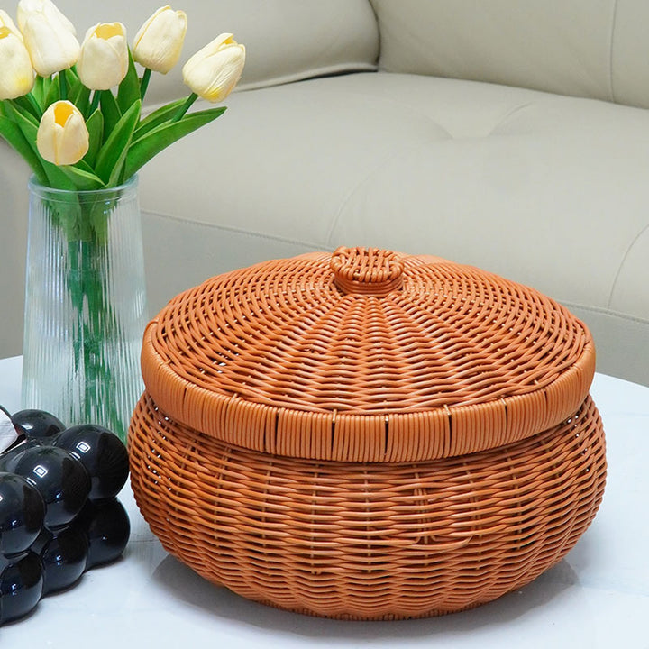 Woven Decorative Storage Container Stornfield
