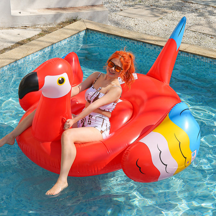 Women Inflatable Flamingo Swim Island Stornfield