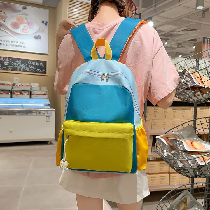 Multifunctional Colorblock Backpack Stornfield