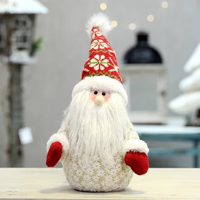 Whimsical Snowman Figurine