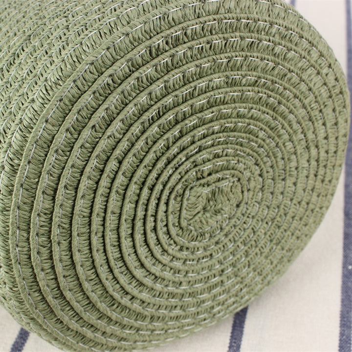 Handbag Made of High-Quality Woven Natural Material with Innovative Closure Stornfield