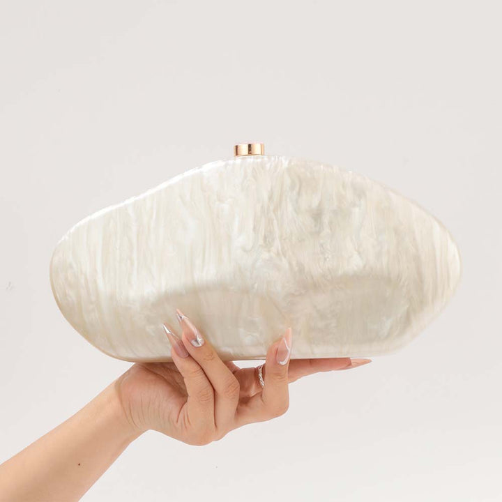 Modern Marbled Clutch Bag