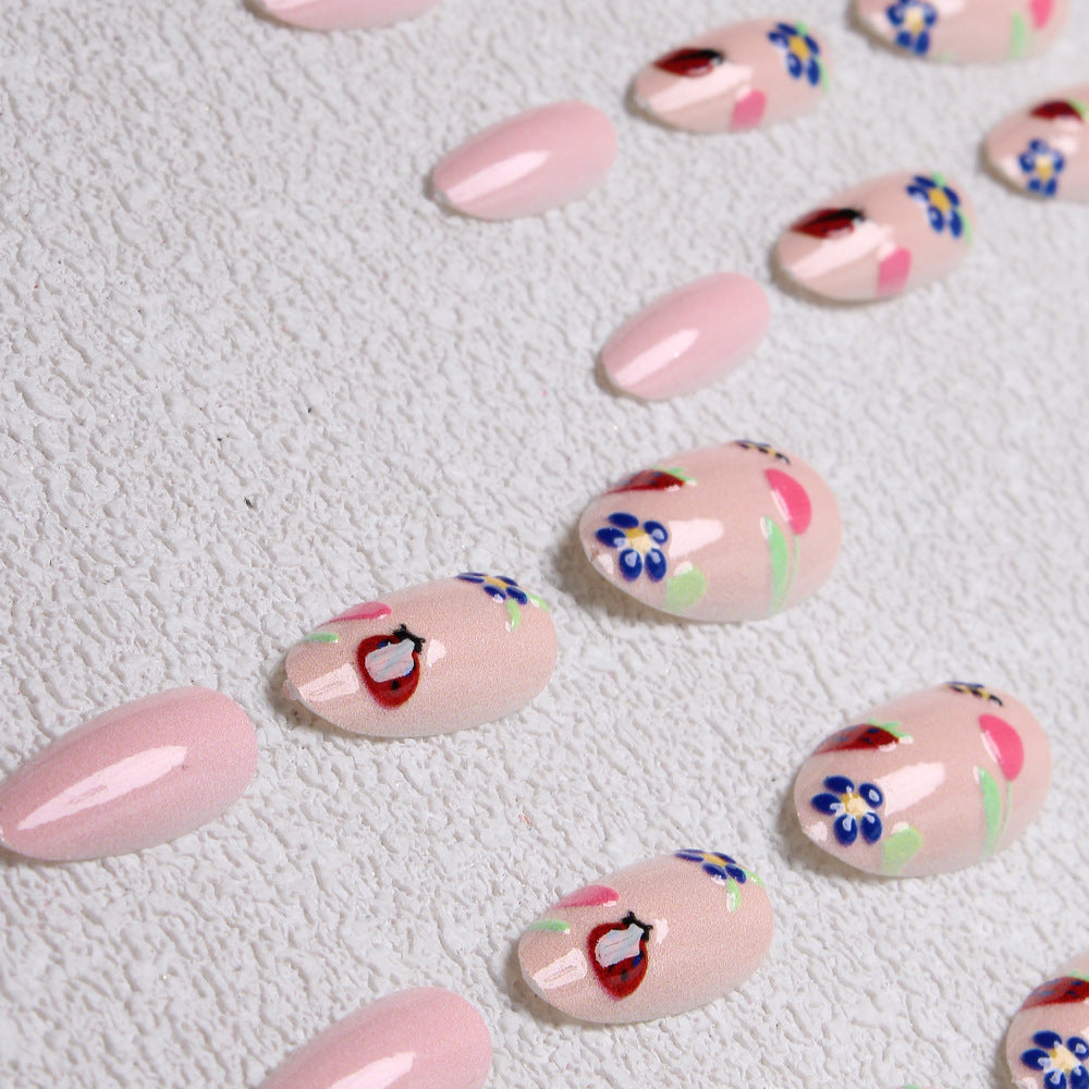 Artistic Floral Press-On Nails Stornfield 1787370443
