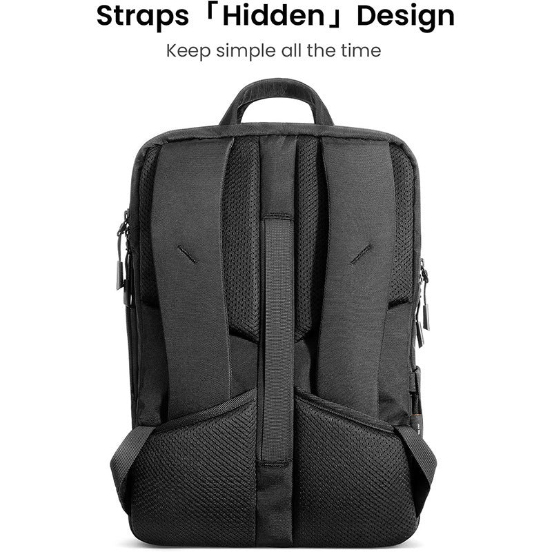 Men's practical business backpack with padded laptop compartment and organization system Stornfield