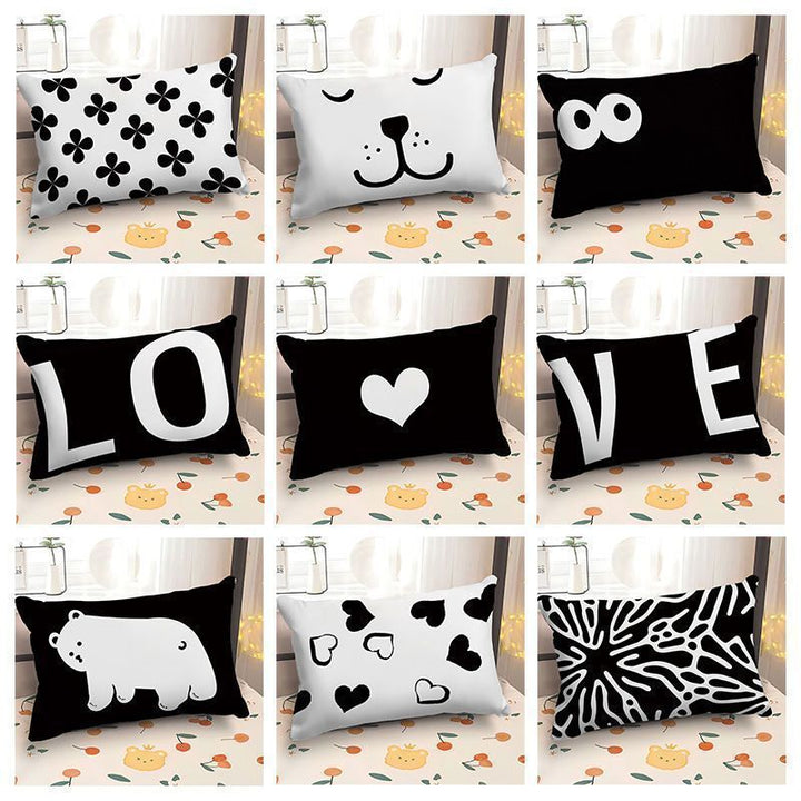 Modern Typography Decorative Pillow