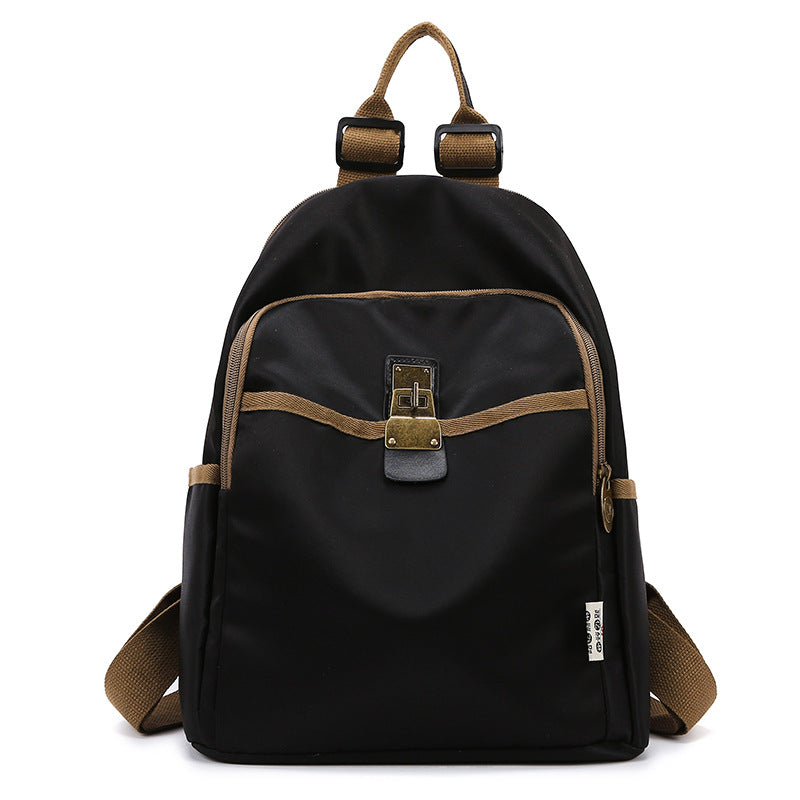 Floral Print Canvas Backpack Stornfield