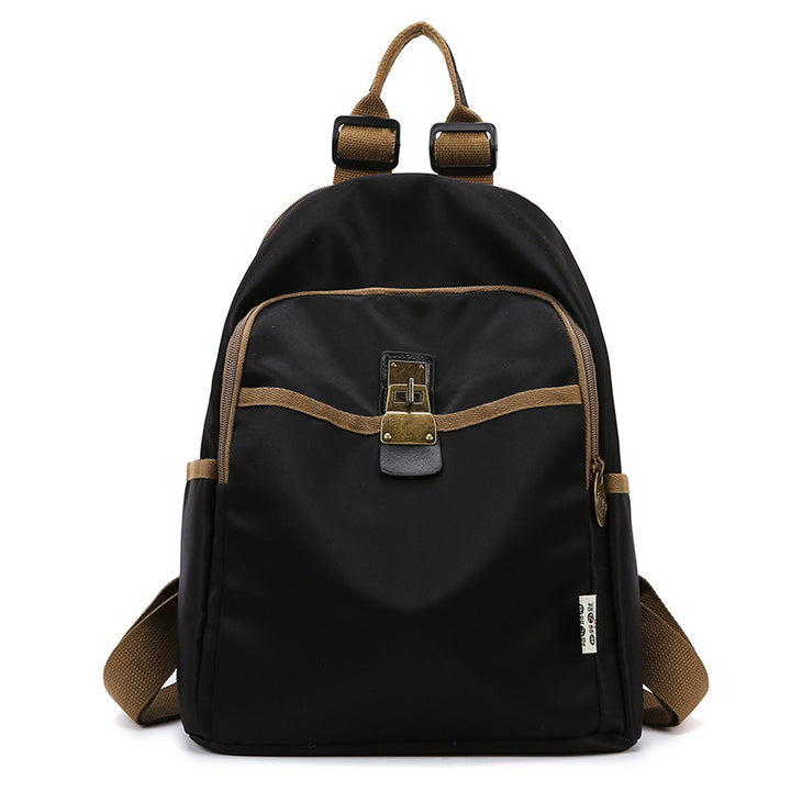Floral Print Canvas Backpack Stornfield