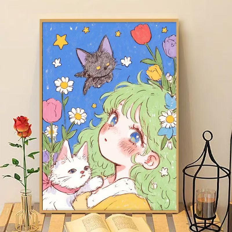 Whimsical Anime Art Print Stornfield