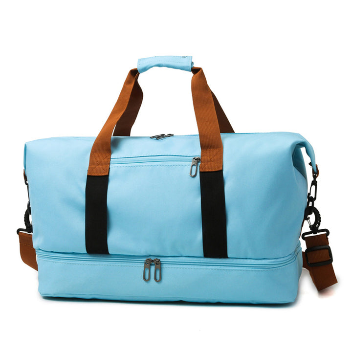 Sporty travel bag with adjustable shoulder strap and organizer compartments Stornfield