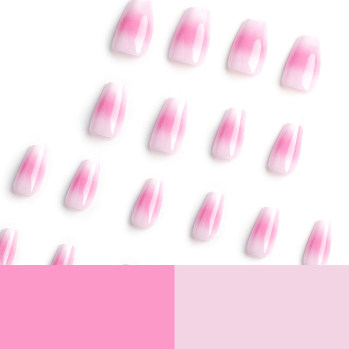 Artful Nail Extensions with Delicate Ombre Effect Stornfield