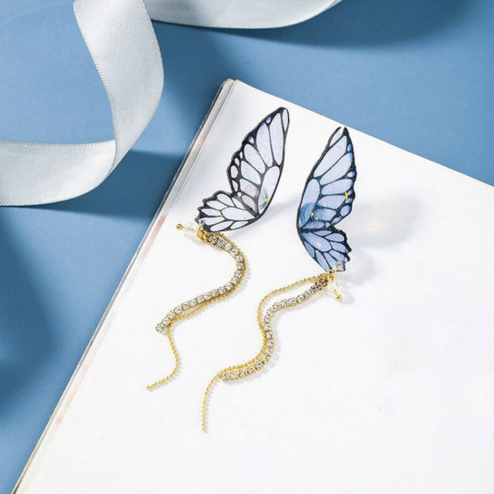 Artistic Butterfly-Inspired Dangle Earrings Stornfield