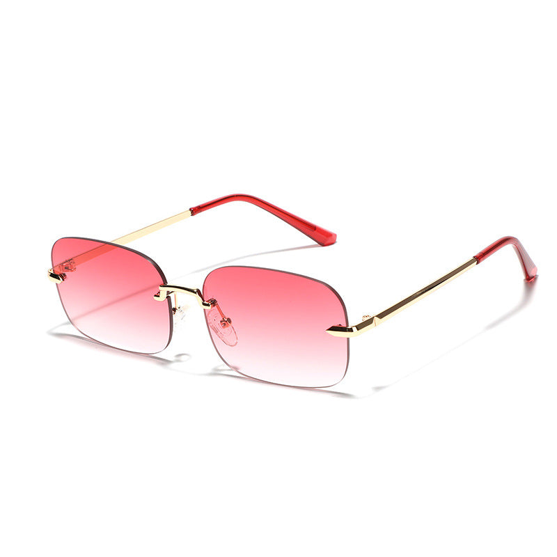 Women Oversized Sunglasses with Filigree Metal Frame Stornfield