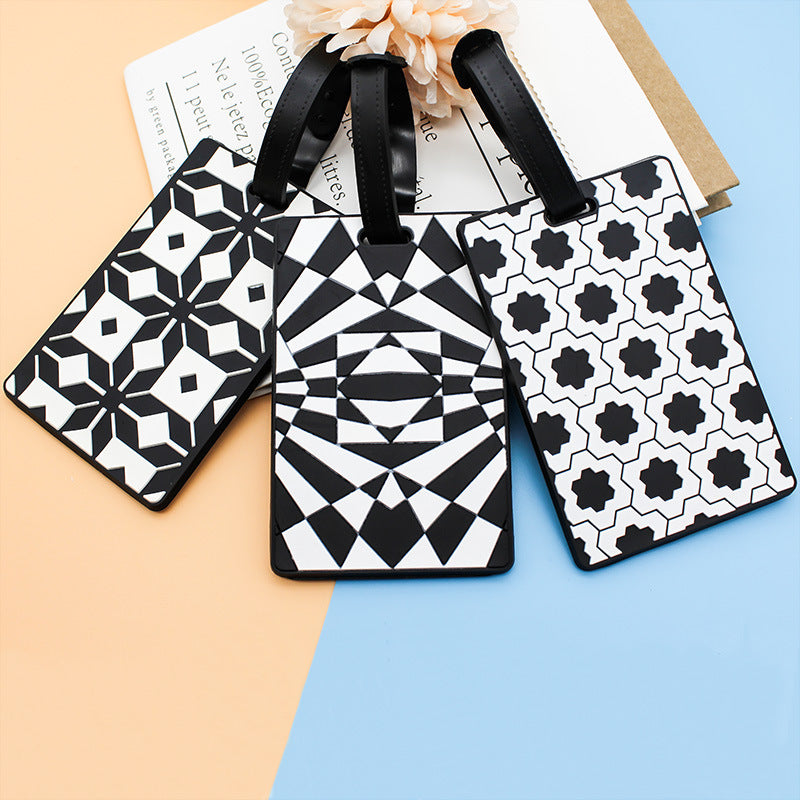 Unisex Geometric Pattern Luggage Tag Stornfield