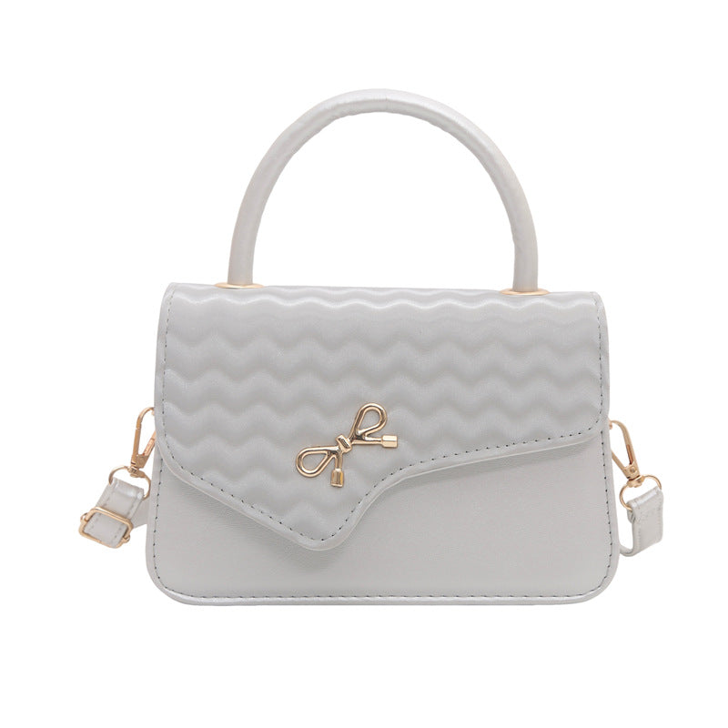 WoChic Textured Handheld Satchel Bag Stornfield