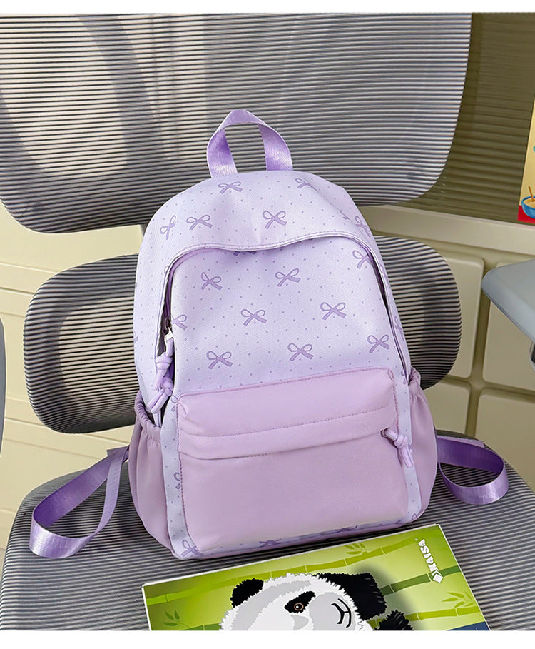 Whimsical Pattern Casual School Backpack Stornfield