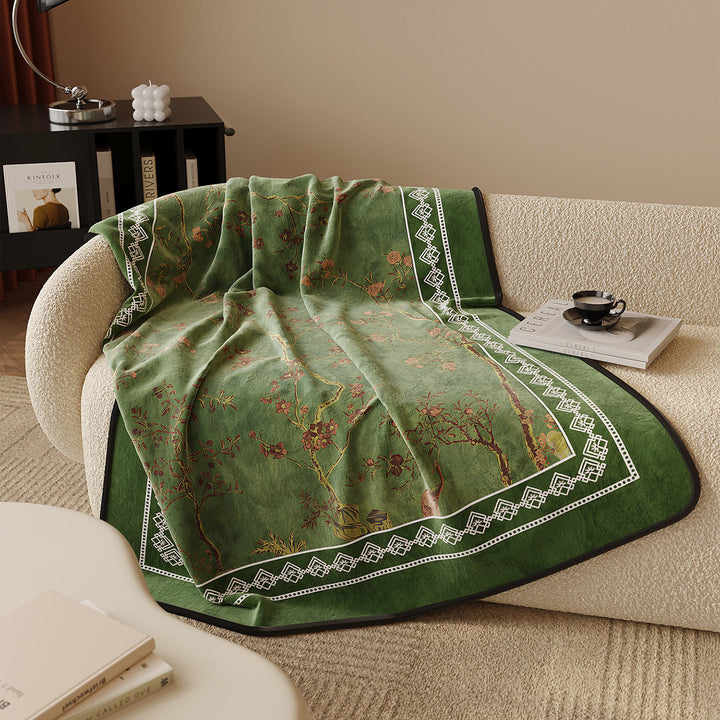 Cozy Textured Fleece Blanket
