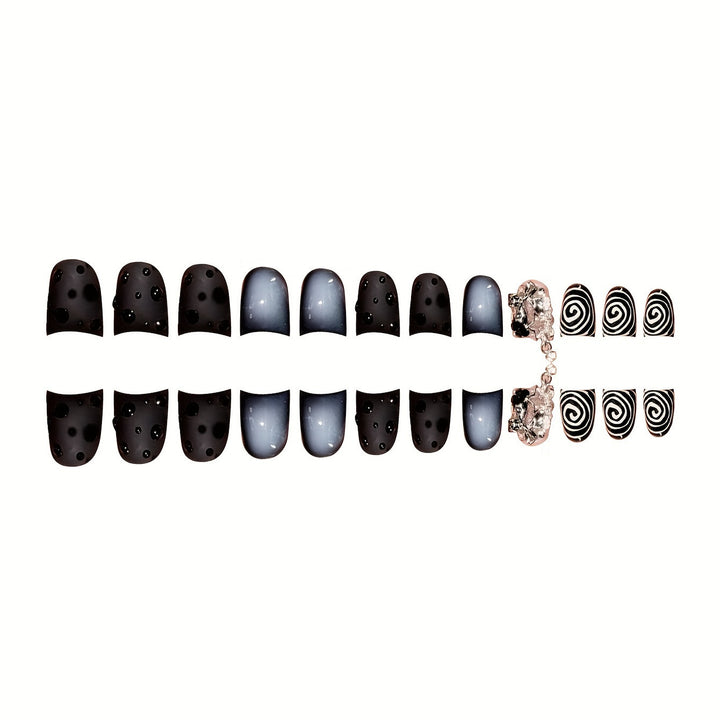Stylish Press-On Nail Art Set Stornfield
