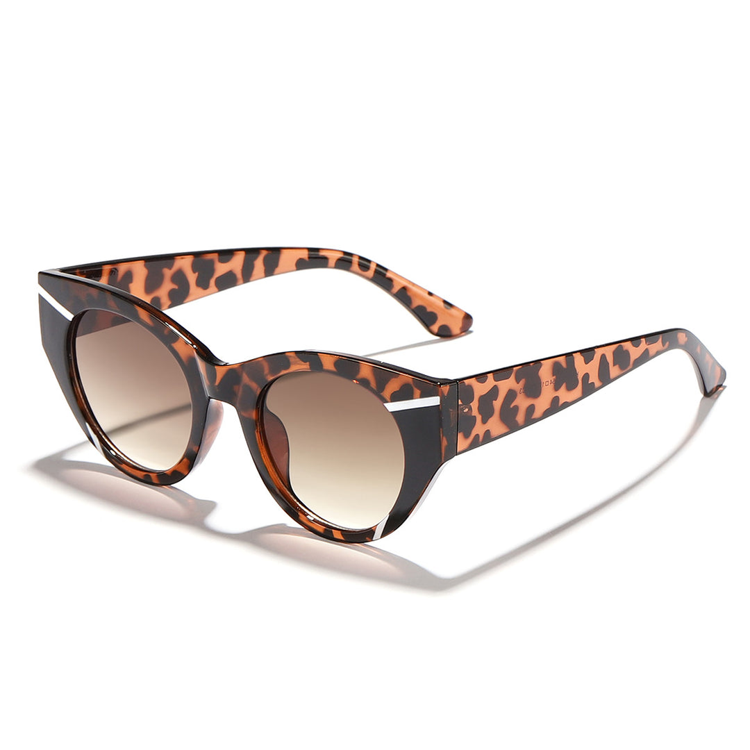 Women's fashionable sunglasses with unique leopard print Stornfield