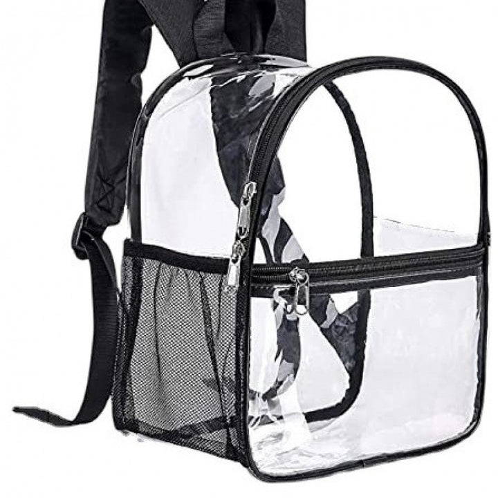 Transparent backpack bag with multiple compartments Stornfield