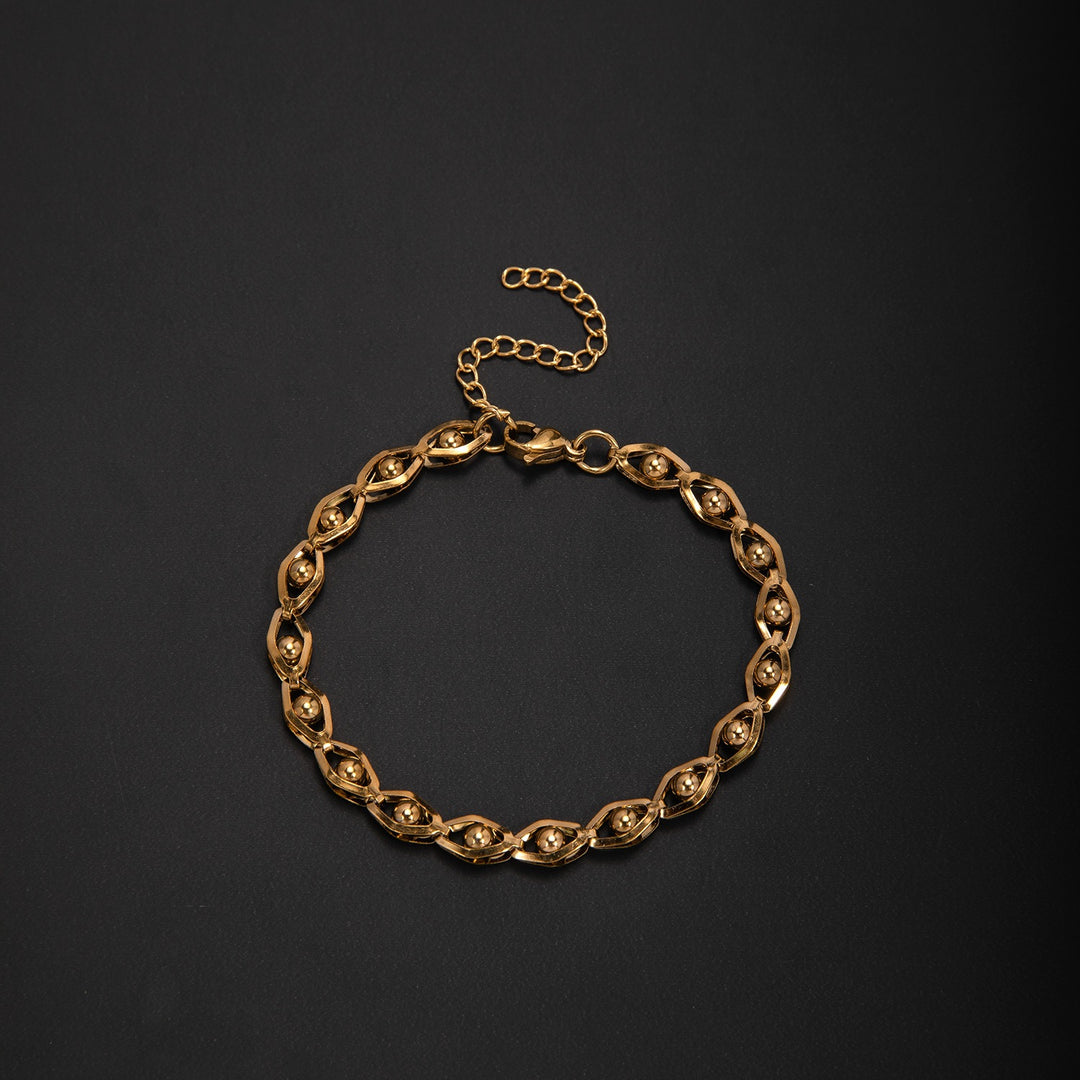 Adjustable Contemporary Link Bracelet Stornfield