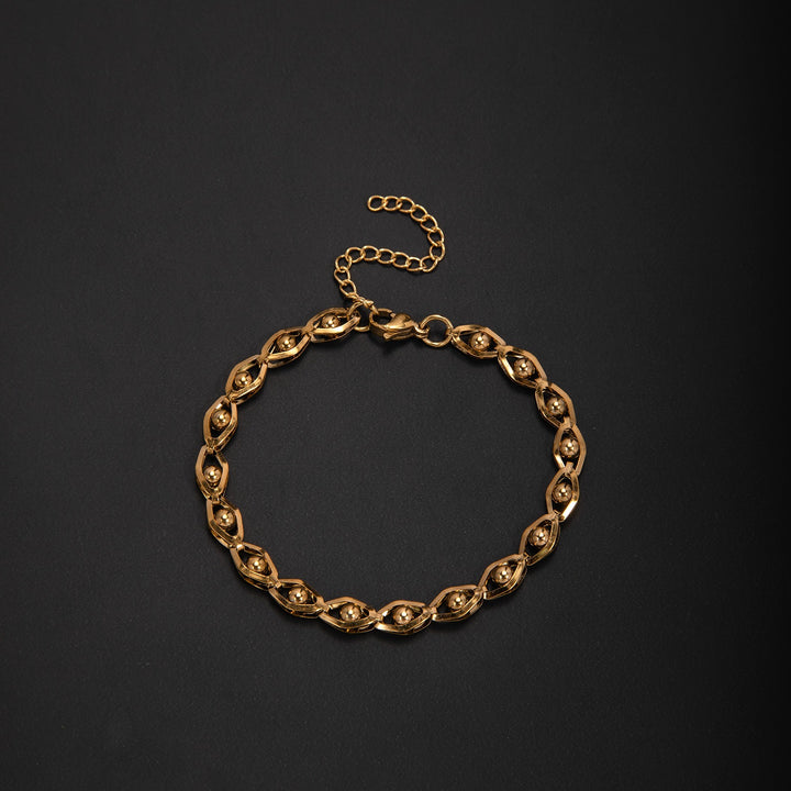 Adjustable Contemporary Link Bracelet Stornfield